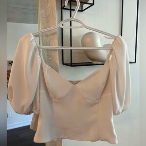 Wilfred Aritzia white blouse